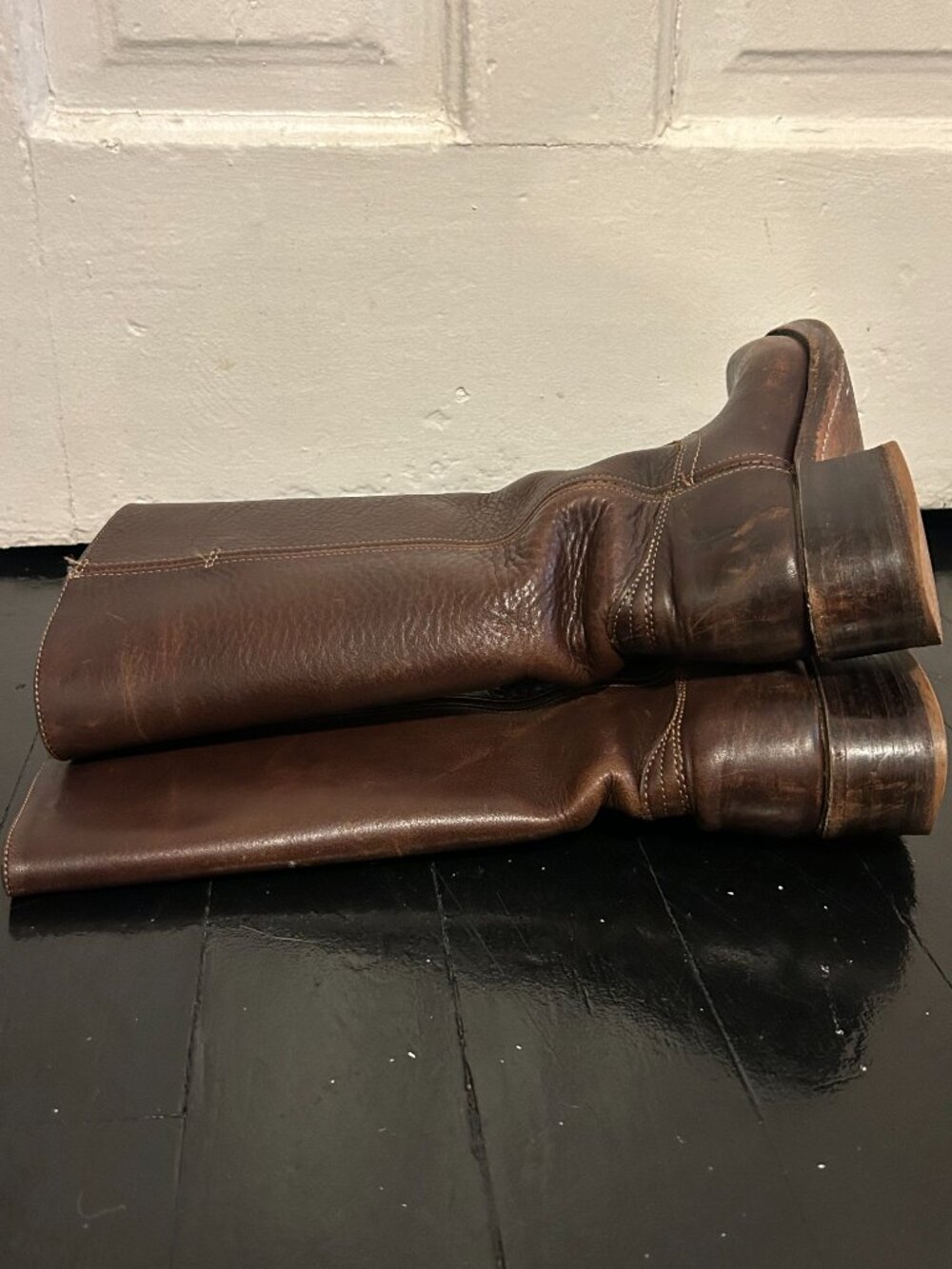 Vintage Frye Women's Brown Boots - Picture 3 of 4